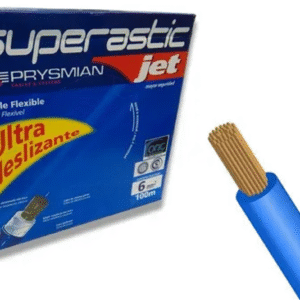Cable Unipolar 6mm Pirelli Prysmian 100M