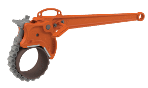 Llave Bull Tongs PETOL 4” a 16”